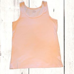 Danskin Intimates loungewear tank in peach . Really soft . Great layering size L